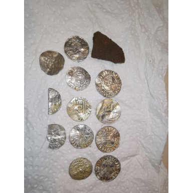 Mnter fra Vesterhssingeskatten - fundet af Claus Gundersen