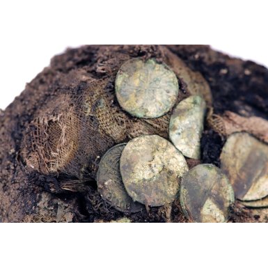 Slvmnterne l indsvbt et hrklde i en krukke