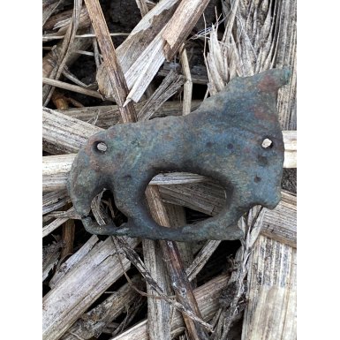 Hestefibula i bronze