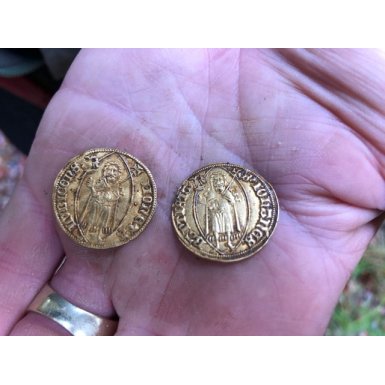 2 Gylden - Middelaldermnter fra Lbeck