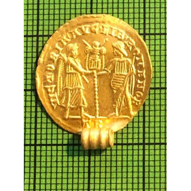 Romersk gulddenar smykke Magnetius