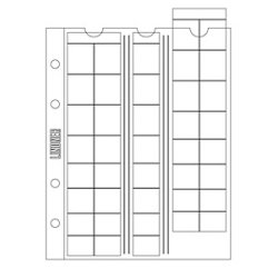 Plasticlommer til ringbind euro mnter