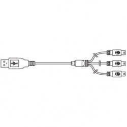 Opladningskabel 3+1 Deus / ORX