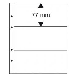 Plasticlommer til pengesedler 3 rum