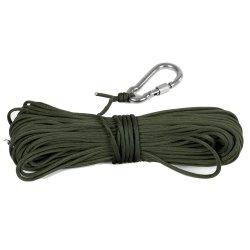 Fiskemagnet dobbeltsidet 2x120 kg m/ 30 meter 4 mm reb