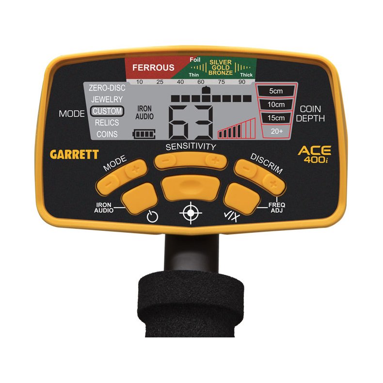 Garrett Ace 400i inkl. tilbehr