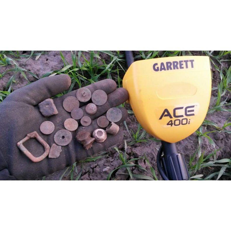 Garrett Ace 400i inkl. tilbehr