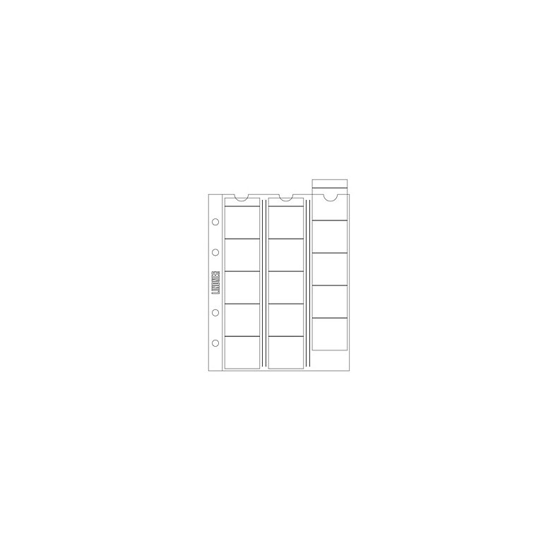 Mntsamler ringbind + kassette (sort)