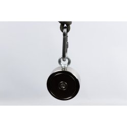 Magnetfiskerreb med karabinhage 20 meter / 8 mm