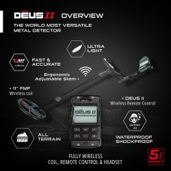 XP Deus II - 28 cm RC