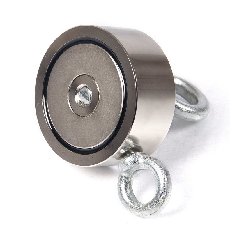 Fiskemagnet dobbeltsidet 2x120 kg