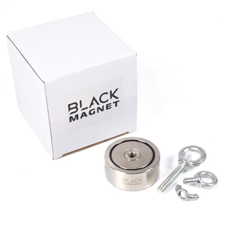 Fiskemagnet dobbeltsidet 2x120 kg