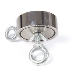 Fiskemagnet "Kompakt" dobbeltsidet 2x200 kg m/ 20 meter 6 mm reb