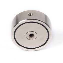 Fiskemagnet "Kompakt" dobbeltsidet 2x200 kg m/ 20 meter 6 mm reb