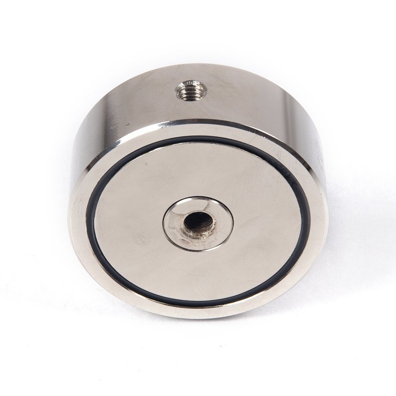 Fiskemagnet "Kompakt" dobbeltsidet 2x200 kg m/ 20 meter 6 mm reb