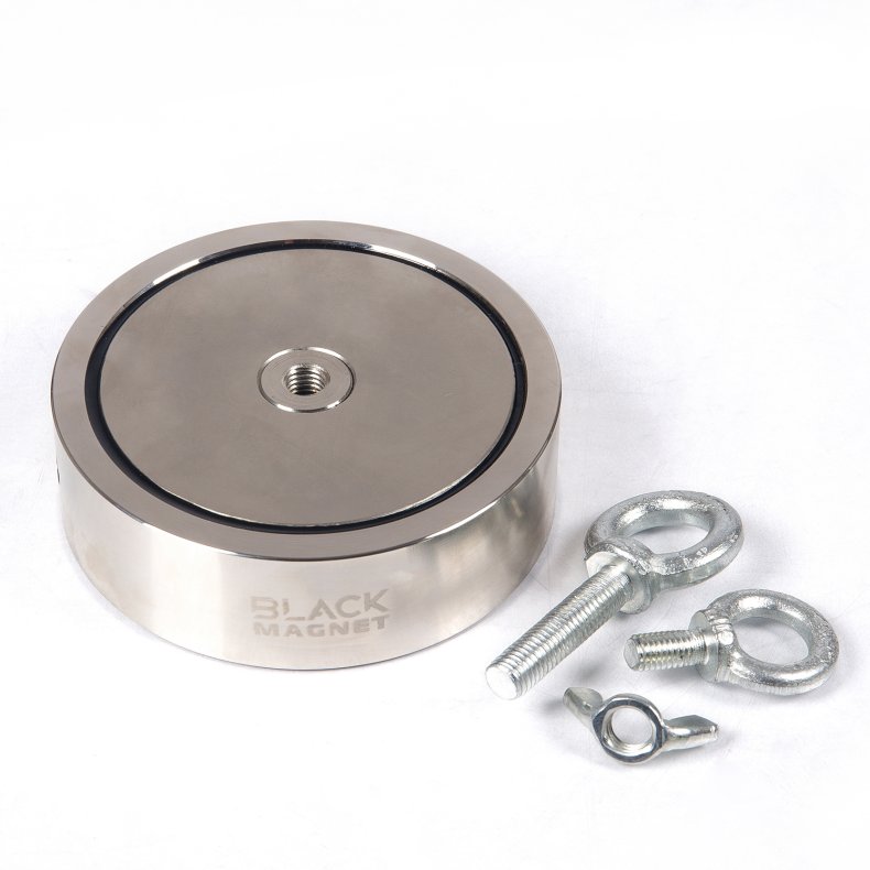 Fiskemagnet "Granat" dobbeltsidet 2x300 kg