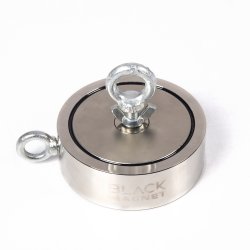 Fiskemagnet "Chok" dobbeltsidet 2x400 kg m/ 20 meter 8 mm reb