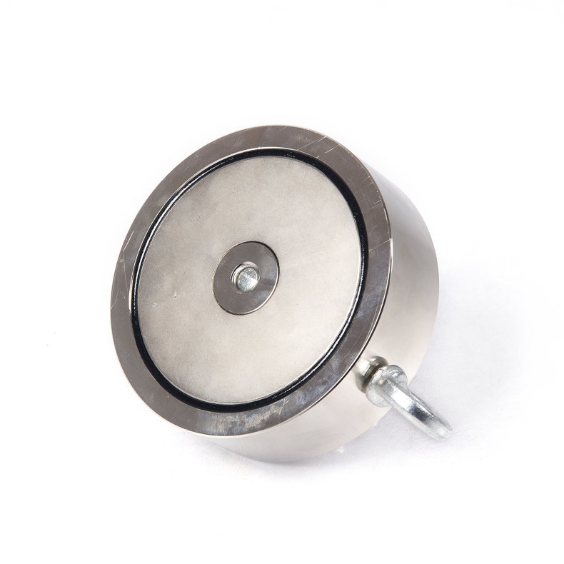 Fiskemagnet "Chok" dobbeltsidet 2x400 kg m/ 20 meter 8 mm reb