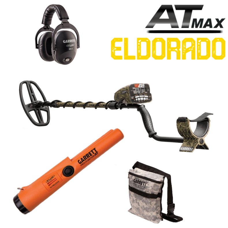 Garrett AT-Max Camo - "Eldorado" pakken