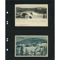 Plasticlommer til pengesedler 2 rum