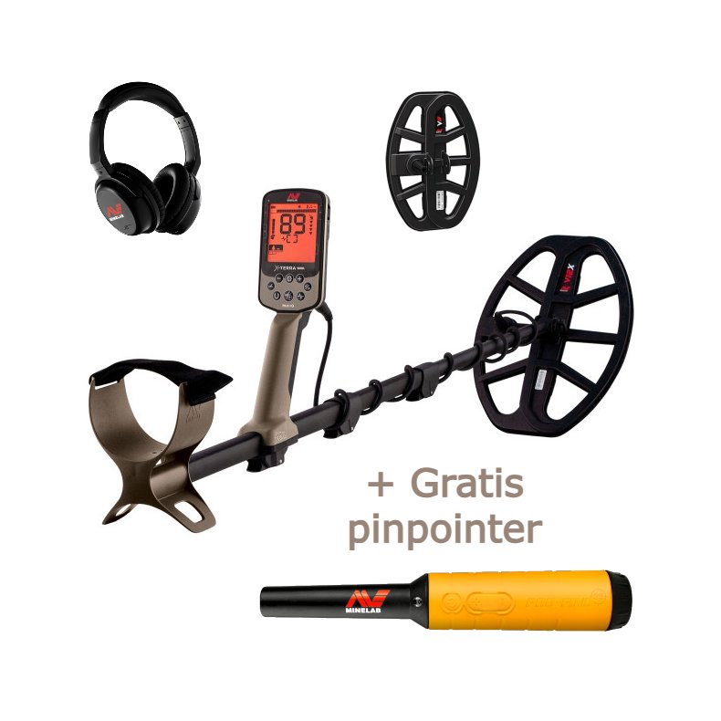 Minelab X-Terra Elite Expedition Pack + Gratis pinpointer