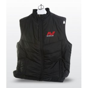 Vest Minelab sort m/ logo