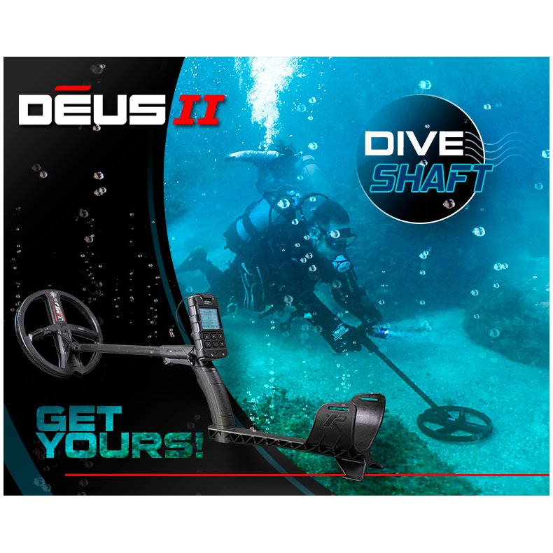 Dykkerskaft XP Deus II