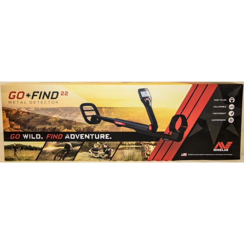 Go-find 22 metaldetektor