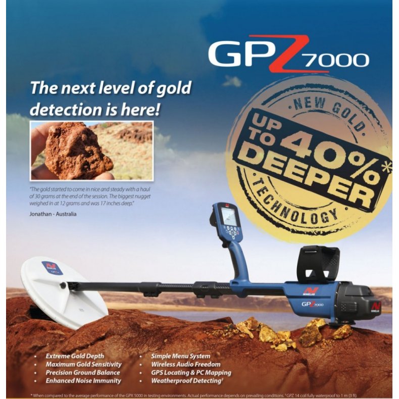 Minelab GPZ 7000