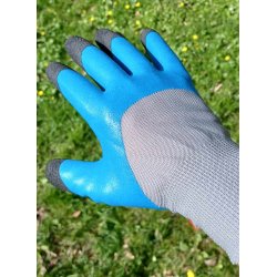 Handsker med gummibelgning Medium/large