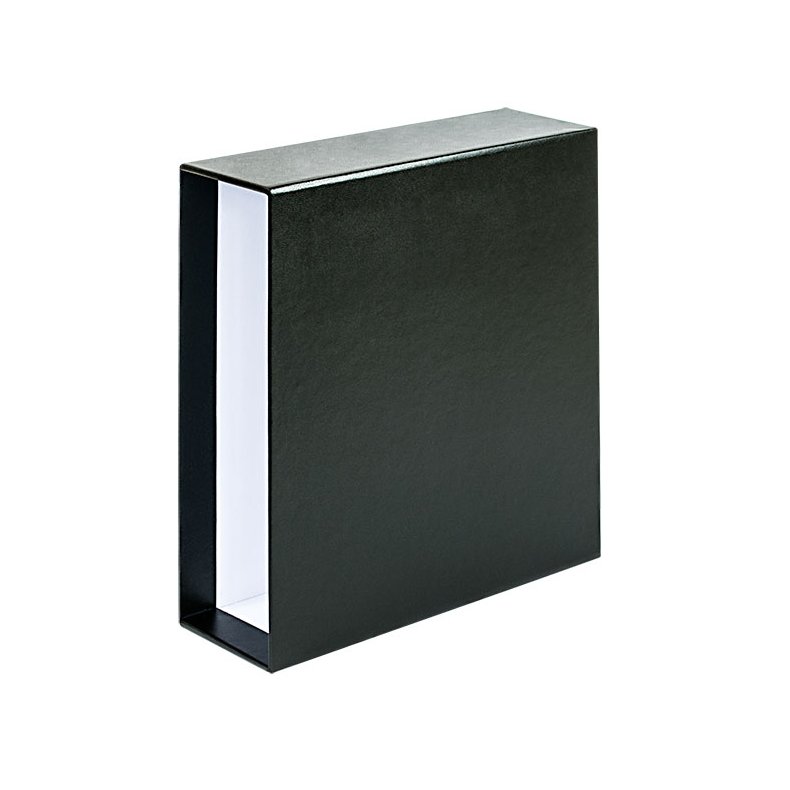 Mntsamler ringbind + kassette (sort)