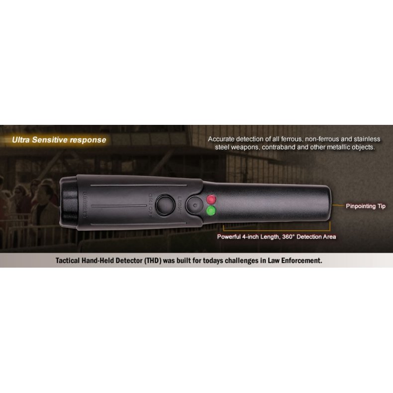 Garrett THD tactical scanner